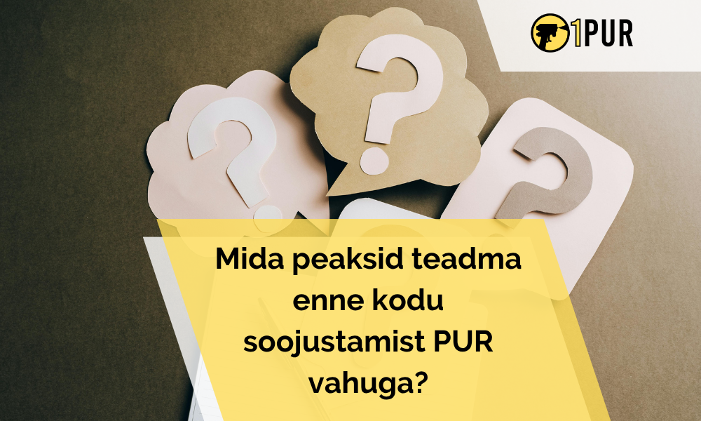 PUR vahuga soojustamine PUR vahuga soojustamine